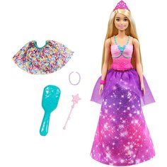Кукла Mattel Barbie Принцесса 2-в-1 GTF92