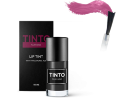 Пленочный тинт для губ TINTO на основе минеральных пигментов PLUM WINE