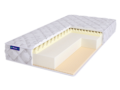 Матрас полутороспальный BeautySon Roll FOAM 10 Massage Latex Бесклеевой 125х190 14 см
