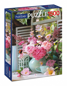 Пазл Hatber Premium Летний букет 1500 элементов, А1 1500ПЗ1-24996