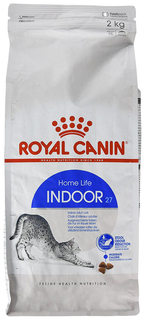 Сухой корм для кошек ROYAL CANIN Home Life Indoor, для домашних, домашняя птица, 2кг