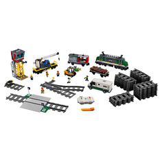 Конструктор LEGO City Trains Товарный поезд 60198