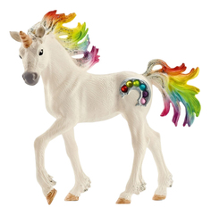 Фигурка лошадки Schleich Радужный единорог жеребенок 70525
