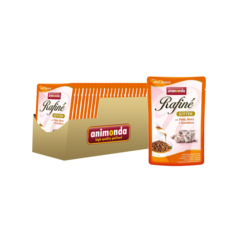 Влажный корм для кошек Animonda Rafin Soupe, индейка, овощи, сердце, 24шт, 100г
