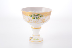 Конфетница белая Bohemia Star Crystal 13 см