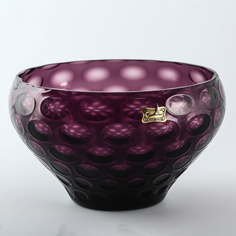 Конфетница фиолетовая Egermann 20 см