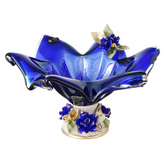 Конфетница White Cristal Сапфир