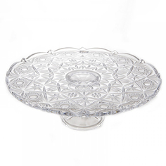 Тарелка для торта на ножке Crystalite Bohemia Miranda 31см