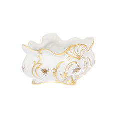 Конфетница Queens Crown Золотая роза 22 см