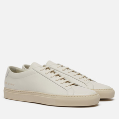 Кеды мужские Common Projects Achilles Contrast Saffiano Sole бежевые 12 US