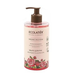 Мыло для рук Молодость & Красота Серия ORGANIC WILD ROSE; 460 мл ECOLATIER