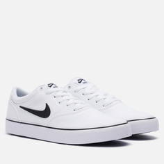 Кеды мужские Nike SB Chron 2 CNVS белые 10.5 US