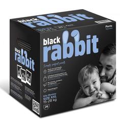 Трусики-подгузники Black rabbit 15-28 кг xxl 26 штуки