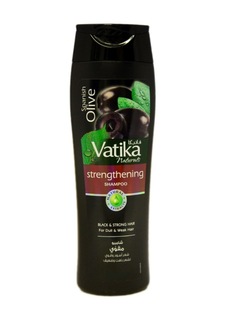 Шампунь для тусклых и ослабленных волос Dabur Vatika SPANISH OLIVE Strengthening 400 мл
