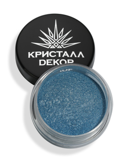 Тени для век Кристалл Декор «Синяя сталь», Т23