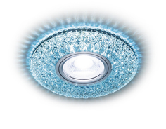 Светильник встраиваемый Ambrella Light Led, S333 BL/WH, 50W, IP20