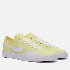 Кеды женские Nike SB BLZR Court Light Citron желтые 10 US