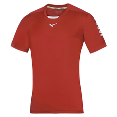 Футболка мужская Mizuno X2EA7500-62 красная XXL