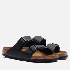 Шлепанцы мужские Birkenstock Arizona Birko-Flor Soft черные 10 US