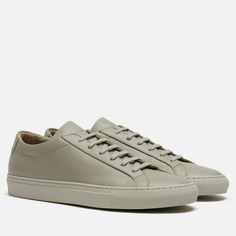 Кеды мужские Common Projects Achilles Contrast Saffiano Sole серые 7 US