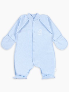 Комбинезон детский Веселый малыш Funny Baby 252/142/fb/Голубой р.56
