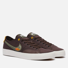 Кеды мужские Nike SB Blazer Court DVDL коричневые 7 US