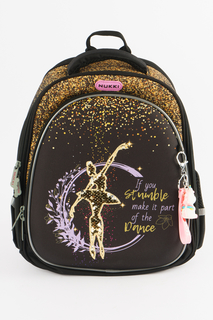 Школьный ранец NUKKI с мешком и брелком NUK21-G9001-02 цв. Черный