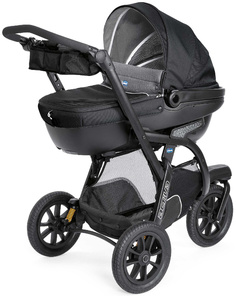 Коляска 3 в 1 Chicco Trio Activ3 Jet Black