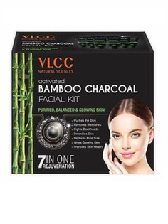Набор для очищения кожи лица ACTIVATED BAMBOO CHARCOAL FACIAL KIT 60 г Vlcc