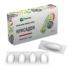 Крем-свечи Нуксаден Мужская сила Фитэко суппозитории 10 шт.
