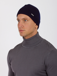 Шапка бини мужская DAIROS GD71700424 темно-синяя