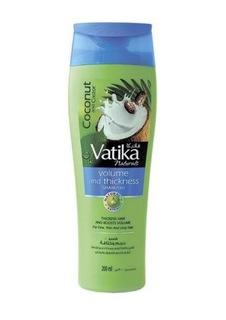 Шампунь объём и толщина Ватика Volume and Thickness Coconut and Castor Vatika 200 мл Dabur