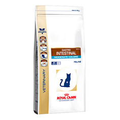 Сухой корм для кошек ROYAL CANIN Gastro Intestinal Moderate Calorie, мясо, 2кг