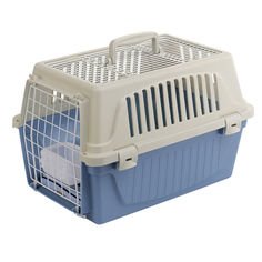 Переноска для животных Ferplast ATLAS 10 OPEN, голубой, 32,5 x 48 x 29 см