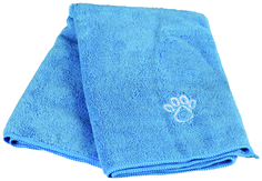 Полотенце для животных TRIXIE Microfibres Towel, микрофибра, синее, 50х60 см