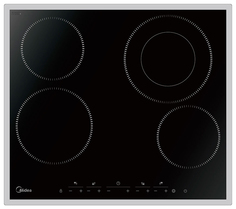 Встраиваемая варочная панель электрическая Midea MCH 64464 X Black