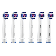 Насадка для зубной щетки Braun Oral-B EB18 3D White 4+2 шт