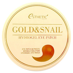 Патчи для глаз Esthetic House Gold & Snail Hydrogel Eye Patch 60 шт