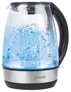 Чайник электрический Vitek VT-7091 Black/Silver