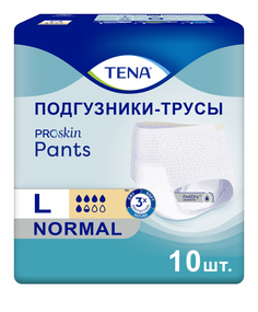 Подгузники для взрослых TENA Pants Normal трусики L 10 шт.