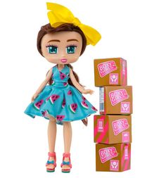 1 TOY Кукла Boxy Girls Brooklyn 20 см. с аксессуарами