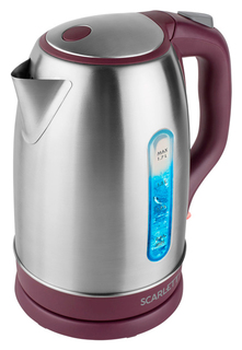 Чайник электрический Scarlett SC-EK21S65 Silver/Brown