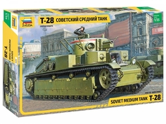 Модели для сборки ZVEZDA Советский средний танк Т-28 1:35 Звезда