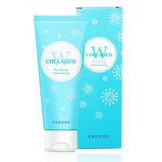 Пенка для умывания W Collagen Pure Shining Foam Cleansing 100мл Enough