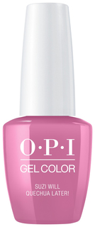 Лак для ногтей OPI GelColor GCP31 Suzi Will Quechua Later! 15 мл