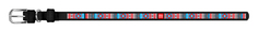 Ошейник для собак Collar WAUDOG Printed с рисунком Этно, черный, 20мм х 30-39см