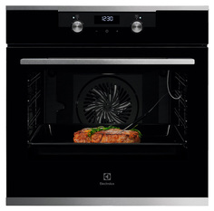 Встраиваемый электрический духовой шкаф Electrolux OKE5H71X Silver/Black