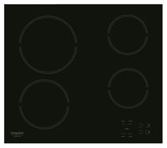 Встраиваемая варочная панель электрическая Hotpoint-Ariston HR 631 C Black