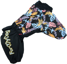 Комбинезон для собак FOR MY DOGS Монстера, мужской, черный, FW781-2019 M A0