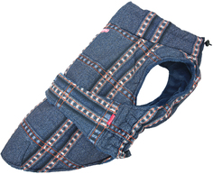 Попона для собак FOR MY DOGS, унисекс, синий, FW798-2019 C2